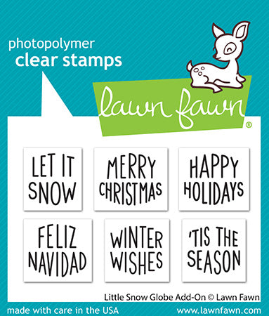 Lawn Fawn - Little Snow Globe Add-On