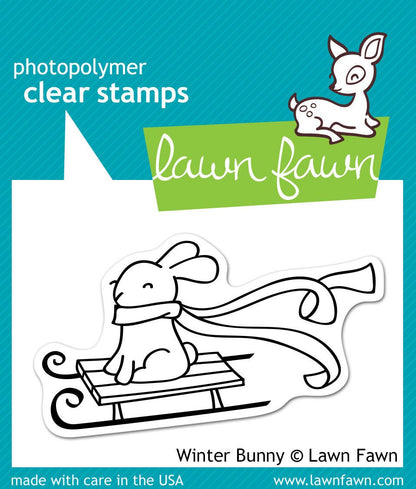 Lawn Fawn - Winter Bunny