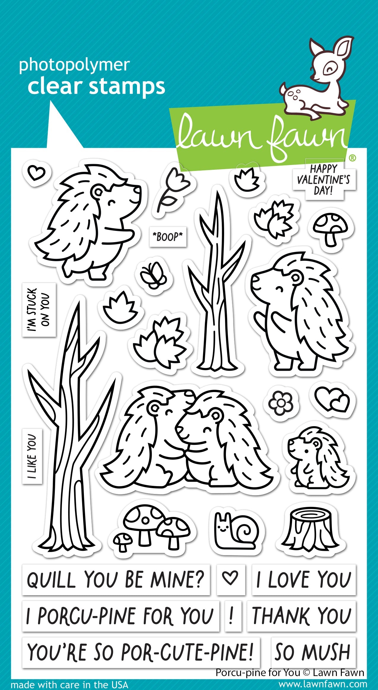 Lawn Fawn - Porcu-Pine For You