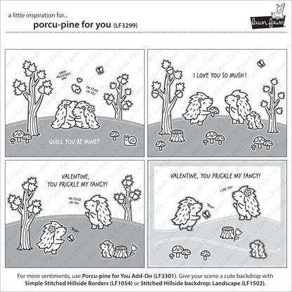 Lawn Fawn - Porcu-Pine For You