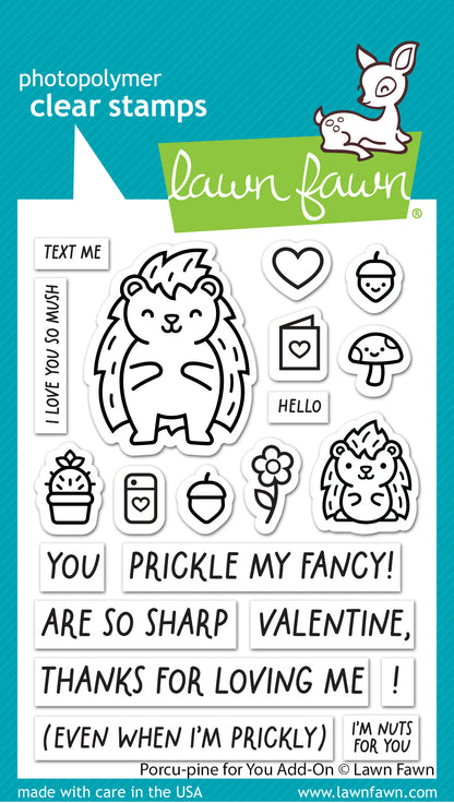 Lawn Fawn - Porcu-Pine For You Add-On