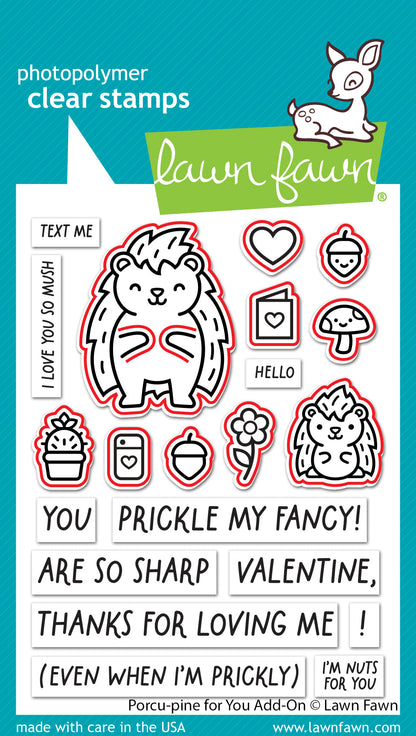 Lawn Fawn - Porcu-Pine For You Add-On Lawn Cuts