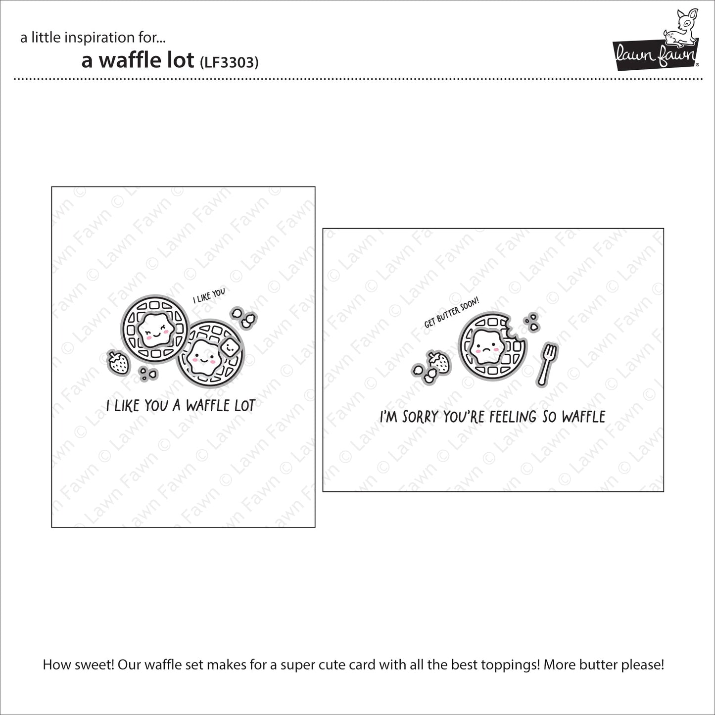 Lawn Fawn - A Waffle Lot