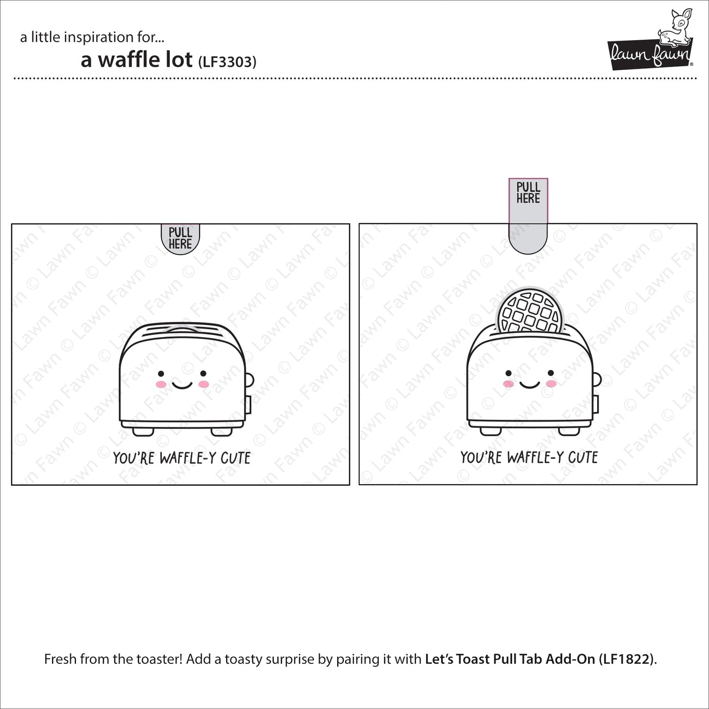Lawn Fawn - A Waffle Lot