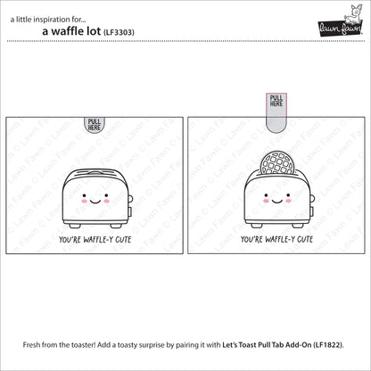 Lawn Fawn - A Waffle Lot