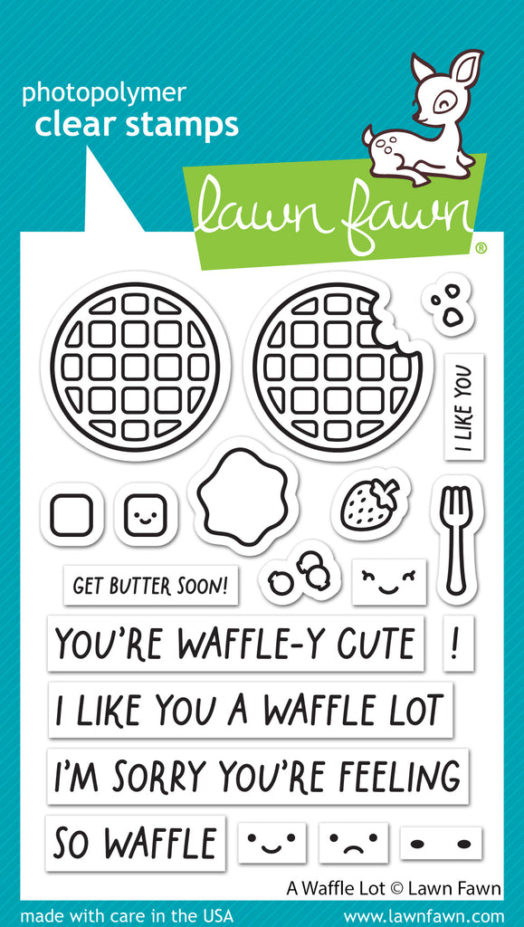 Lawn Fawn - A Waffle Lot