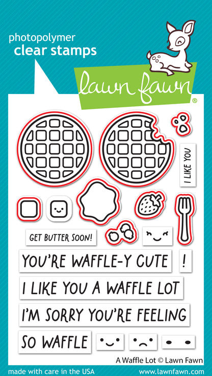 Lawn Fawn - A Waffle Lot Lawn Cuts