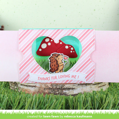 Lawn Fawn - Ta-Da! Diorama! Heart Window Add-On