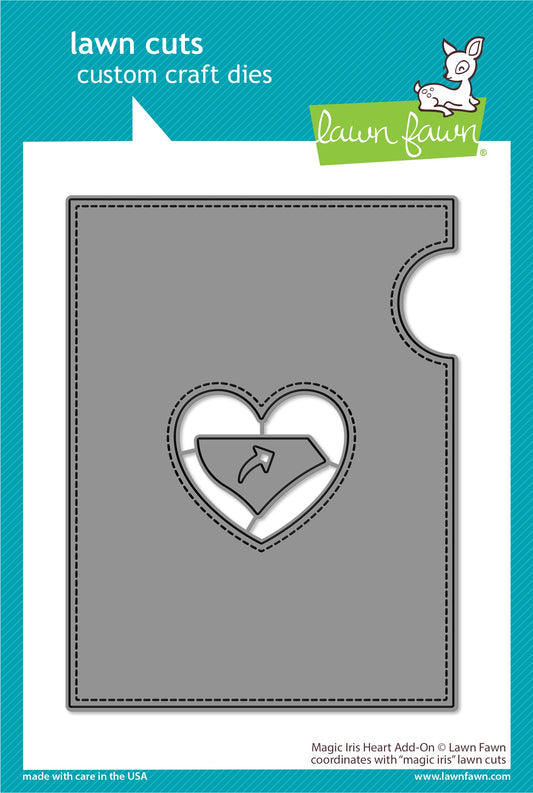 Lawn Fawn - Magic Iris Heart Add-On