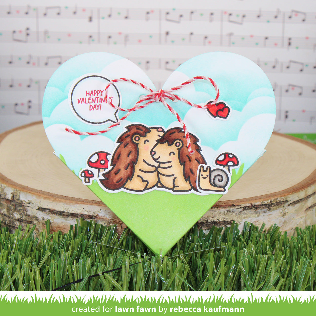 Lawn Fawn - Heart Pouch