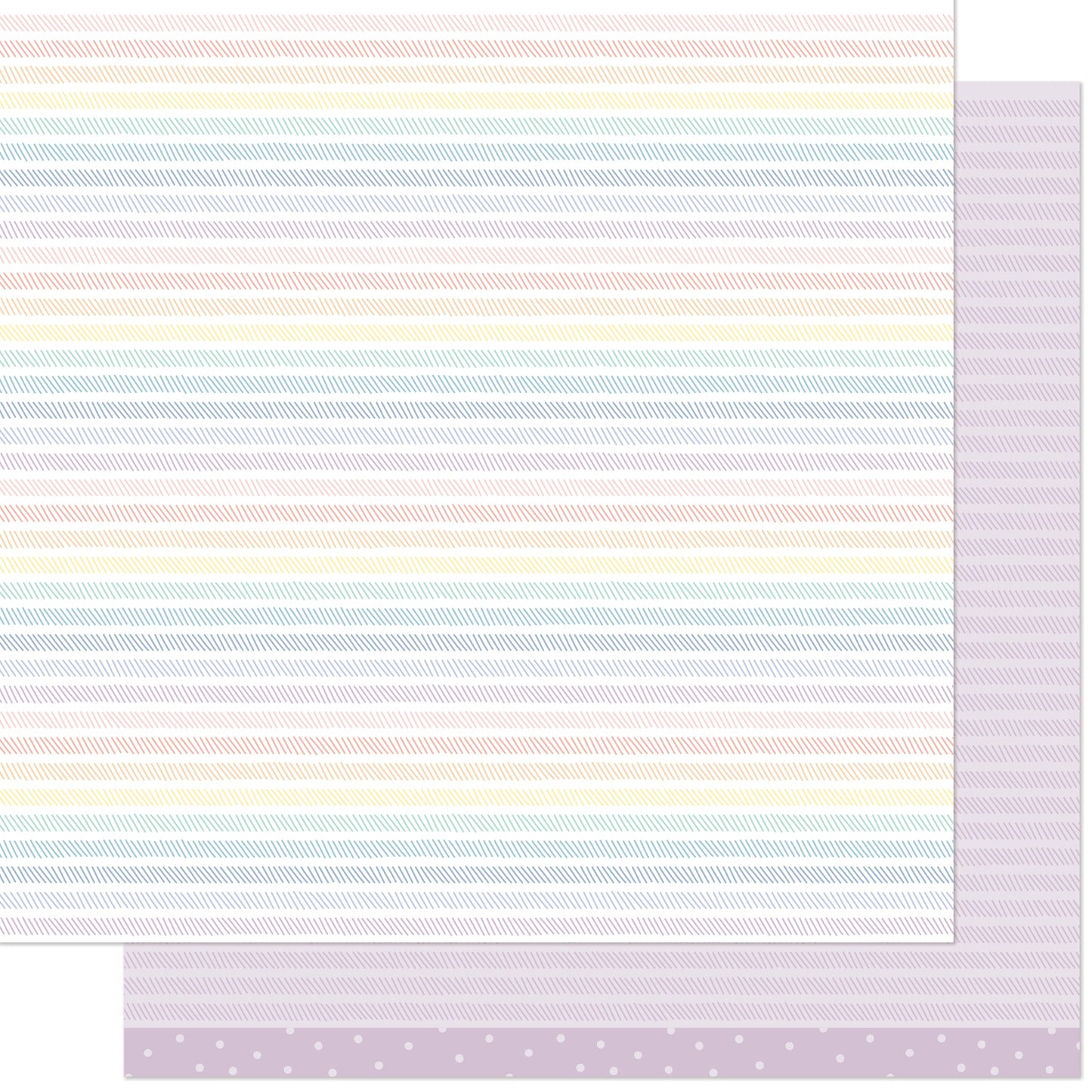 Lawn Fawn - Rainbow Ever After - Aurora 12x12"