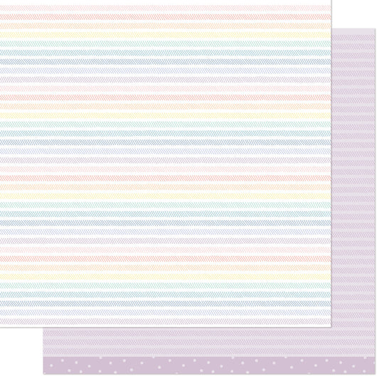 Lawn Fawn - Rainbow Ever After - Aurora 12x12"