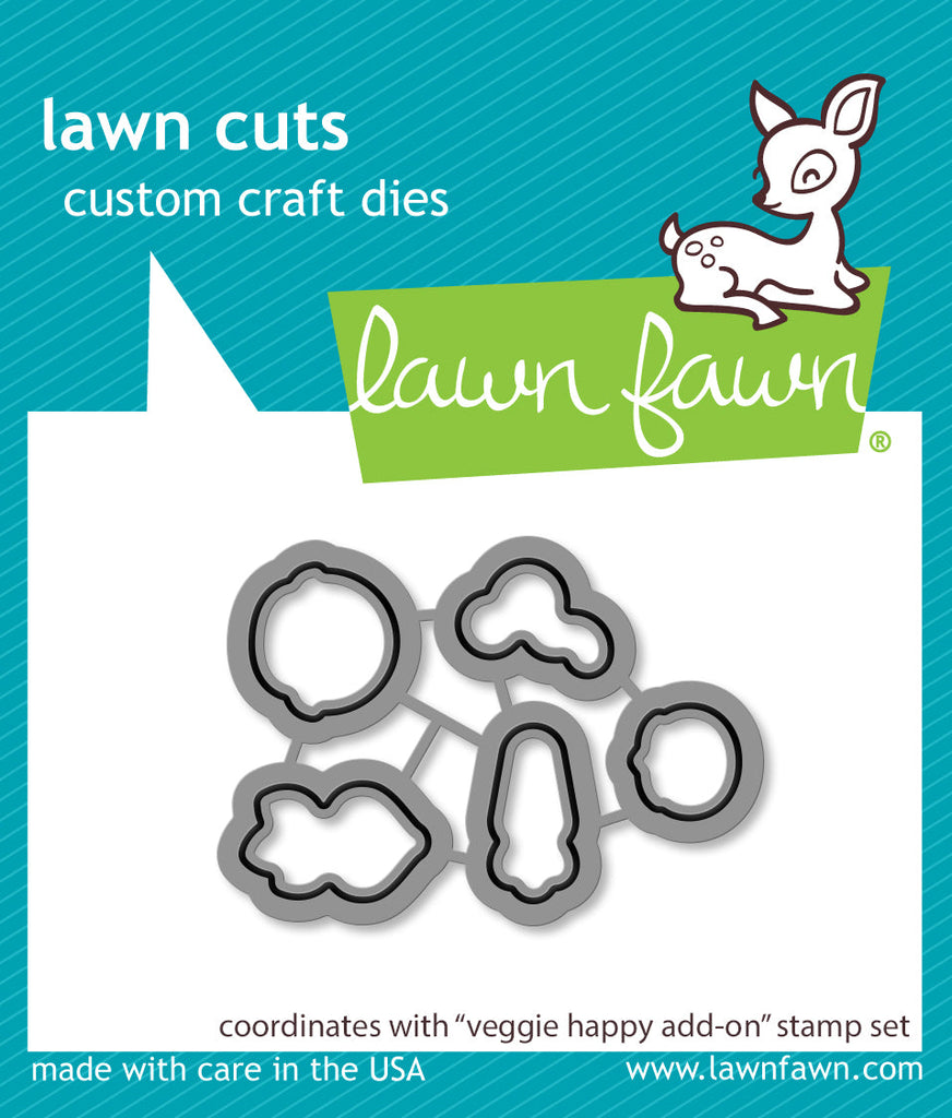 Lawn Fawn - Veggie Happy Add-On Lawn Cuts