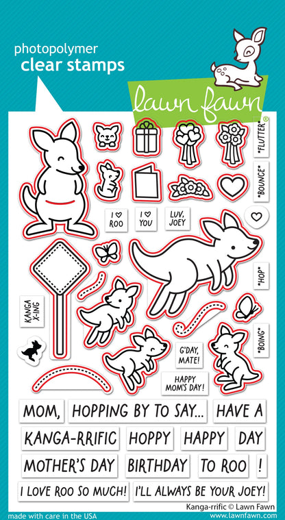 Lawn Fawn - Kanga-Rrific Lawn Cuts