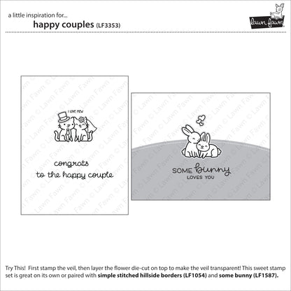 Lawn Fawn - Happy Couples
