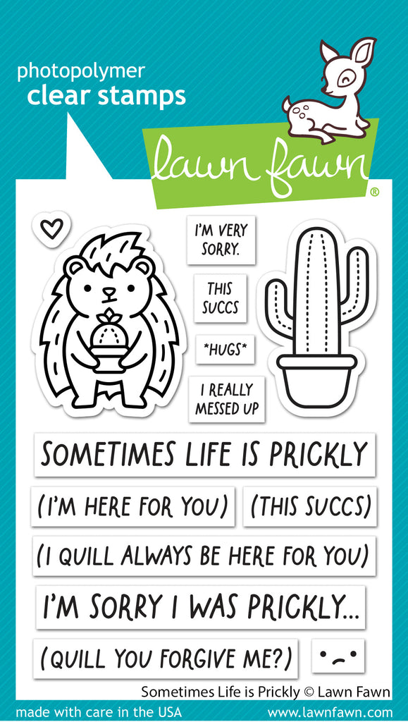 Lawn Fawn - Sometimes Life Is Prickly