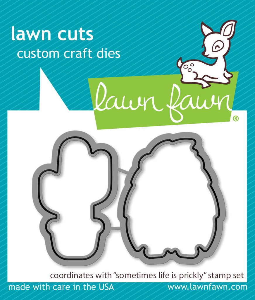 Lawn Fawn - Sometimes Life Is Prickly Lawn Cuts