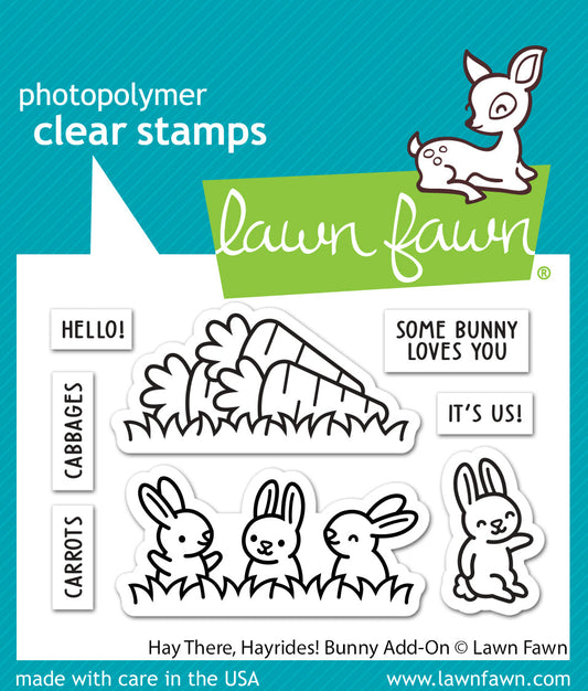 Lawn Fawn - Hay There, Hayrides! Bunny Add-On