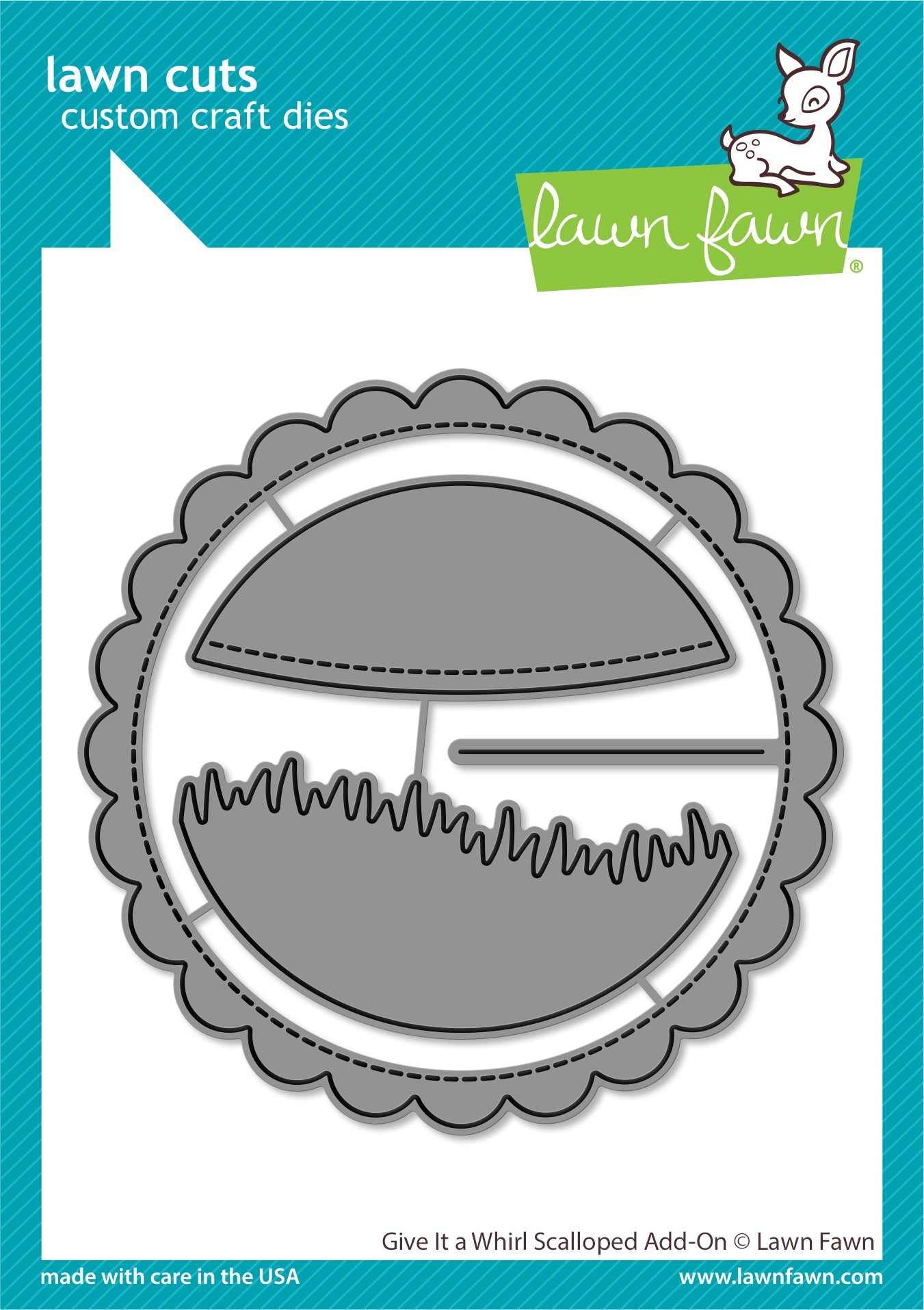 Lawn Fawn - Give It A Whirl Scalloped Add-On