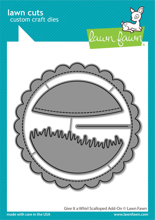 Lawn Fawn - Give It A Whirl Scalloped Add-On