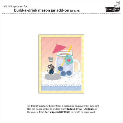 Lawn Fawn - Build-A-Drink Mason Jar Add-On