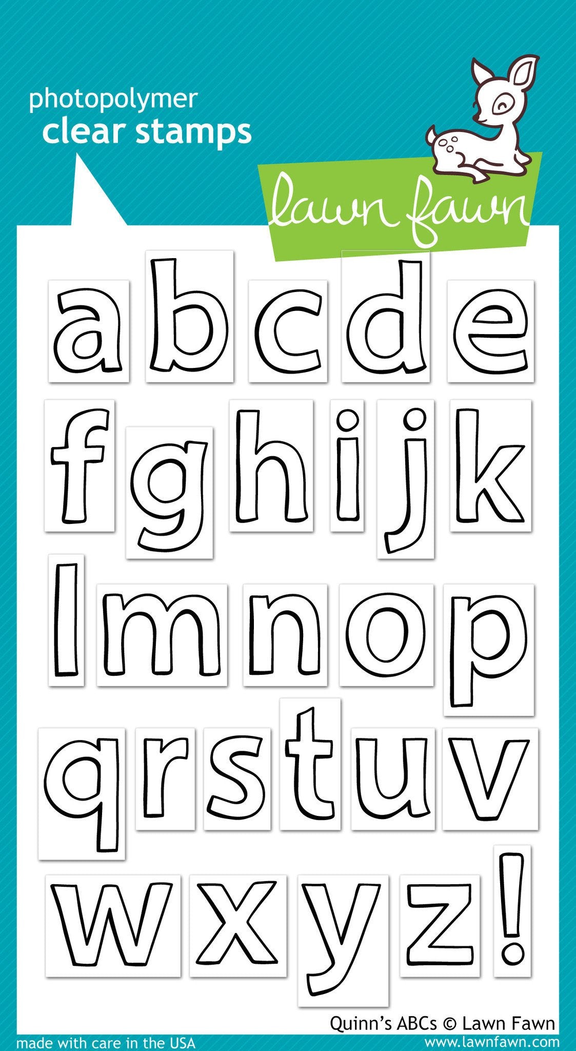 Lawn Fawn - Quinn's ABCs