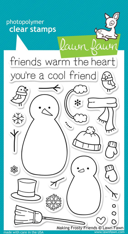 Lawn Fawn - Making Frosty Friends