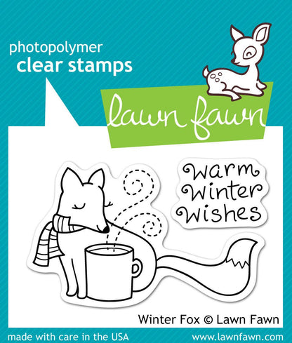 Lawn Fawn - Winter Fox