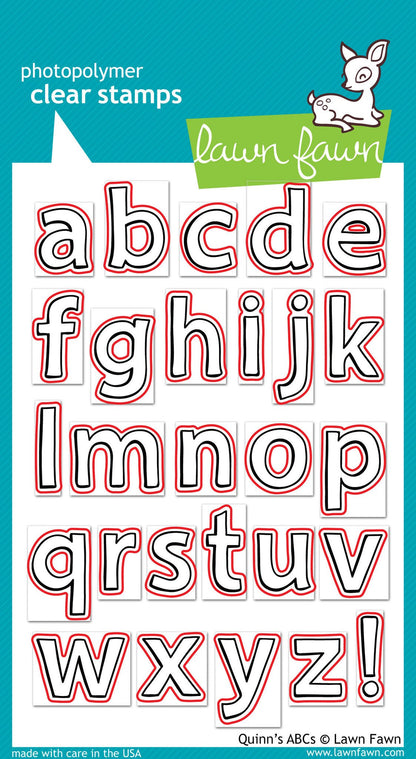 Lawn Fawn - Quinn's ABCs Lawn-Cuts