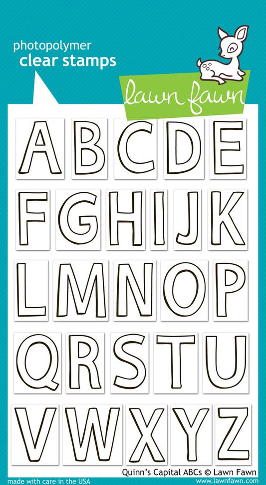 Lawn Fawn - Quinn's Capital ABCs