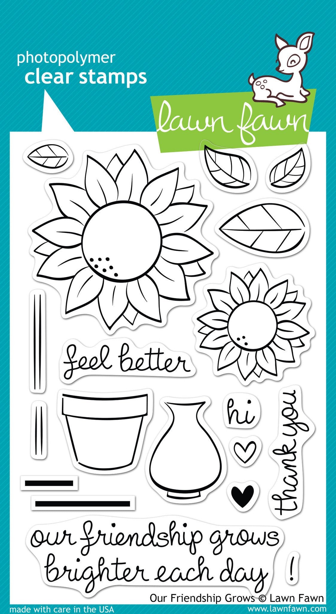 Lawn Fawn - Our Friendship Grows