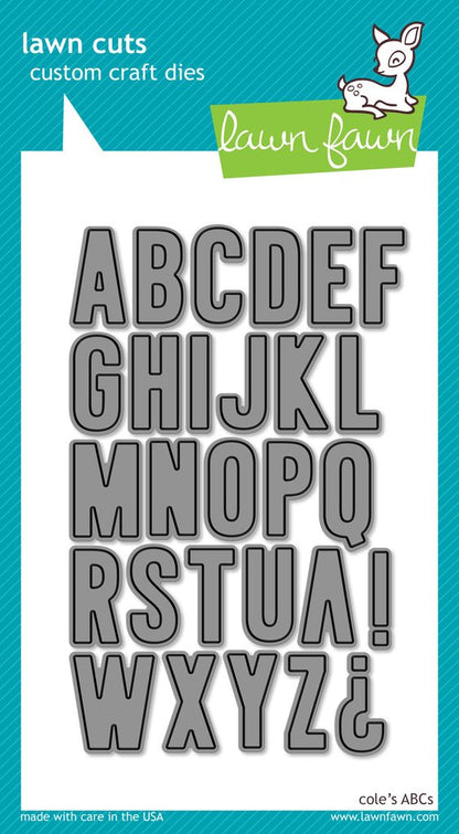 Lawn Fawn - Cole's ABC's