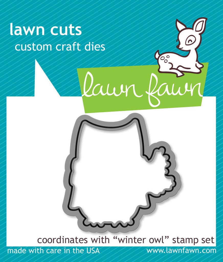 Lawn Fawn - Winter Owl Lawn Cuts