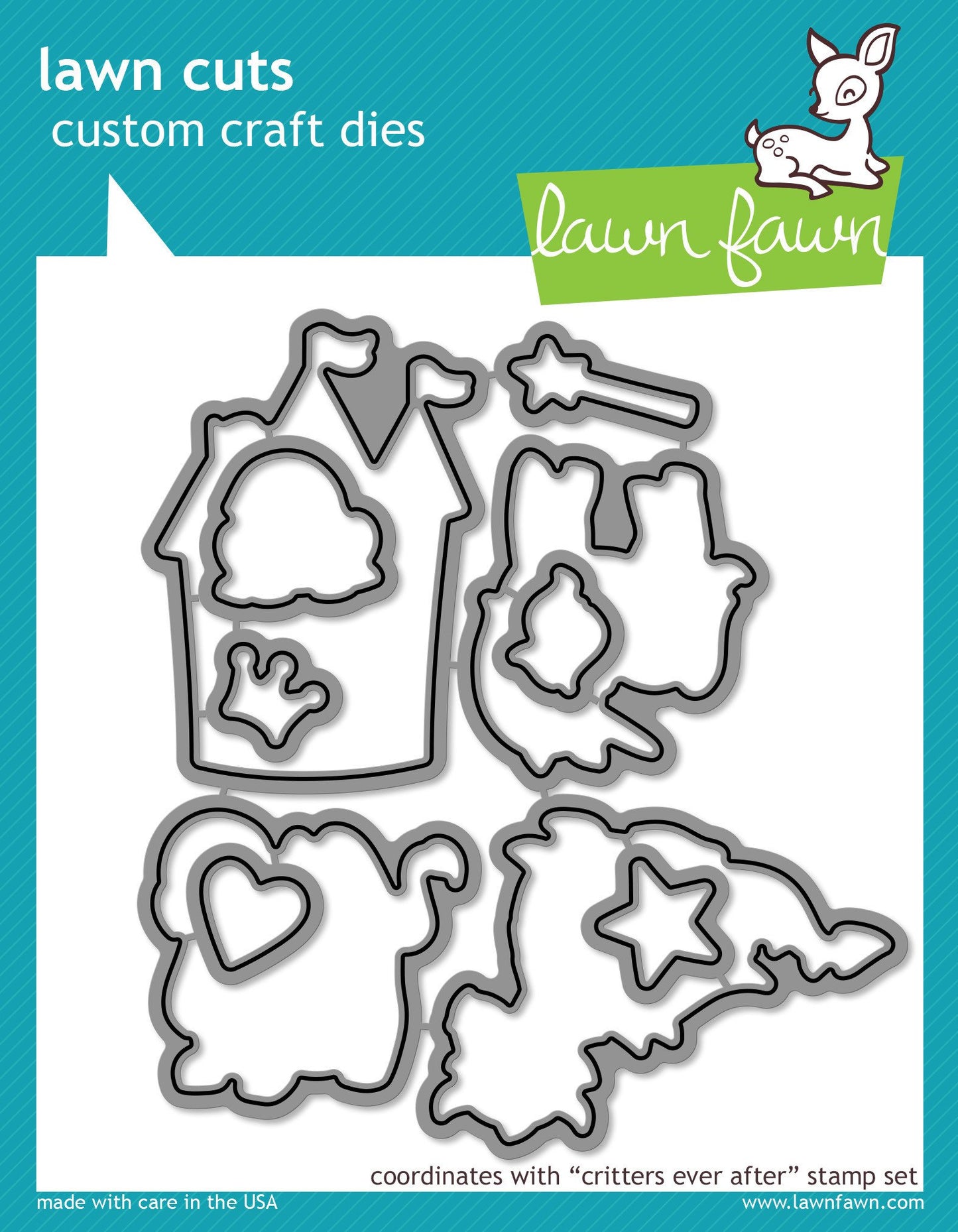 Lawn Fawn - Critters Ever After - Lawn Cuts