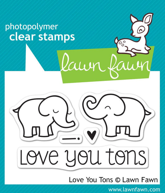 Lawn Fawn - Love You Tons