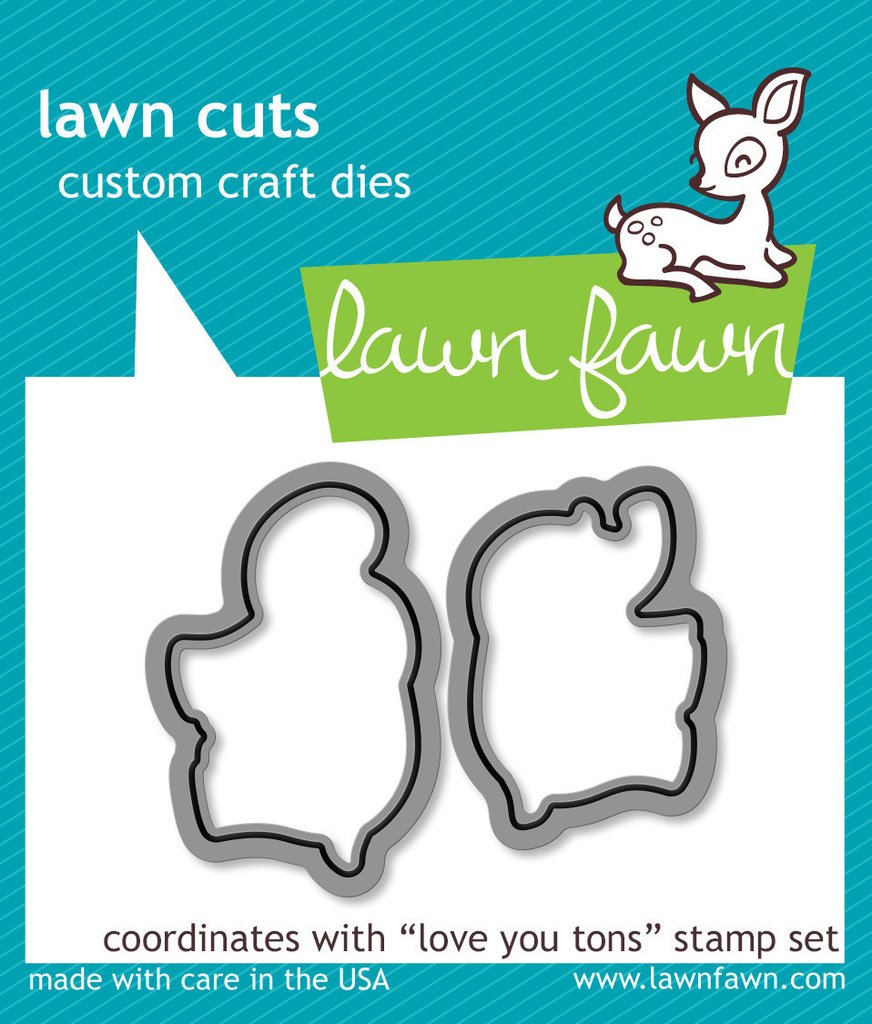 Lawn Fawn - Love You Tons Lawn-Cuts