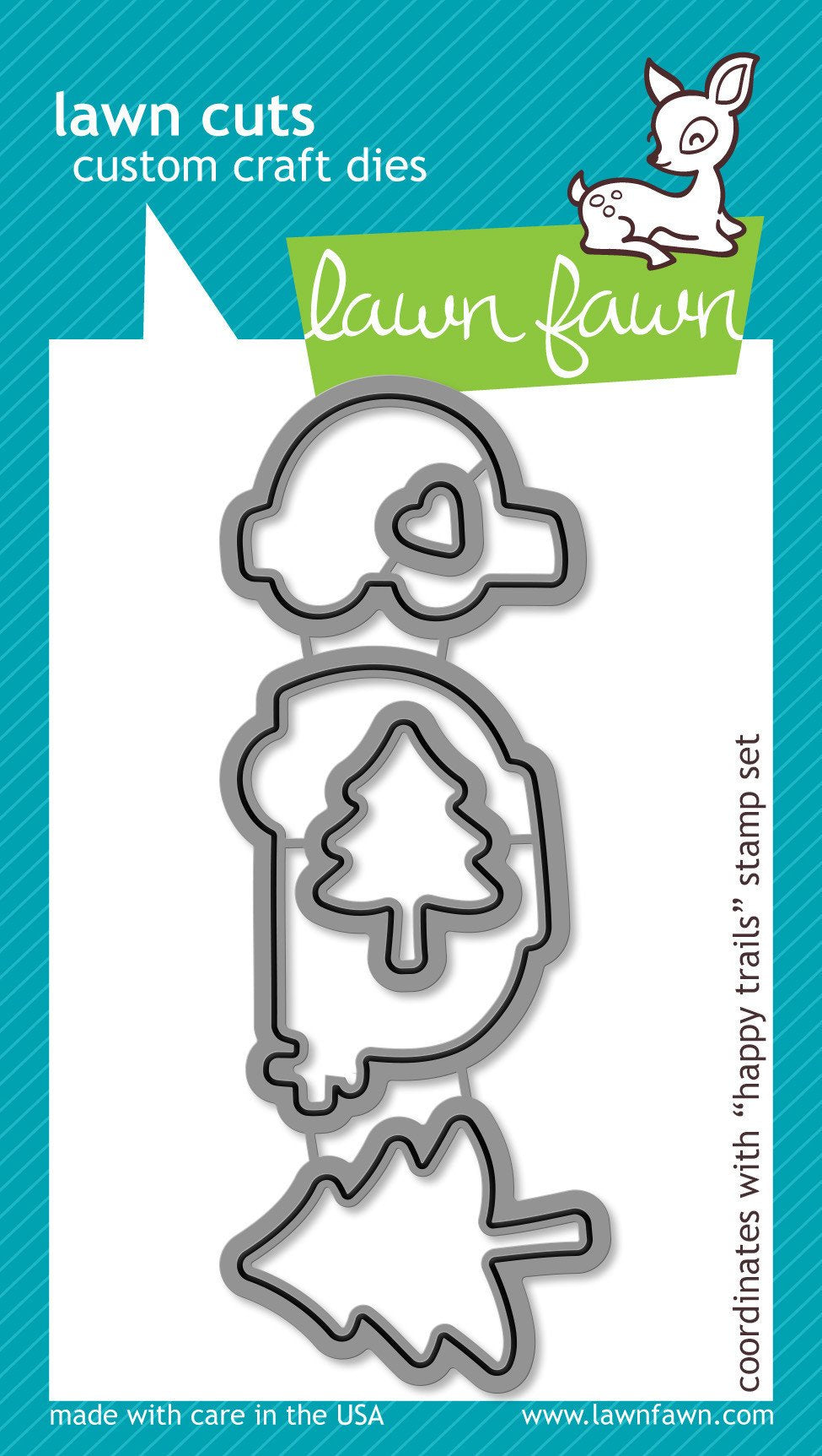 Lawn Fawn - Happy Trails - Lawn Cuts