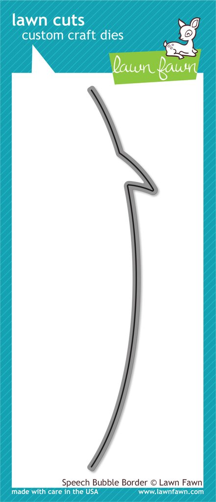 Lawn Fawn - Speech Bubble Border