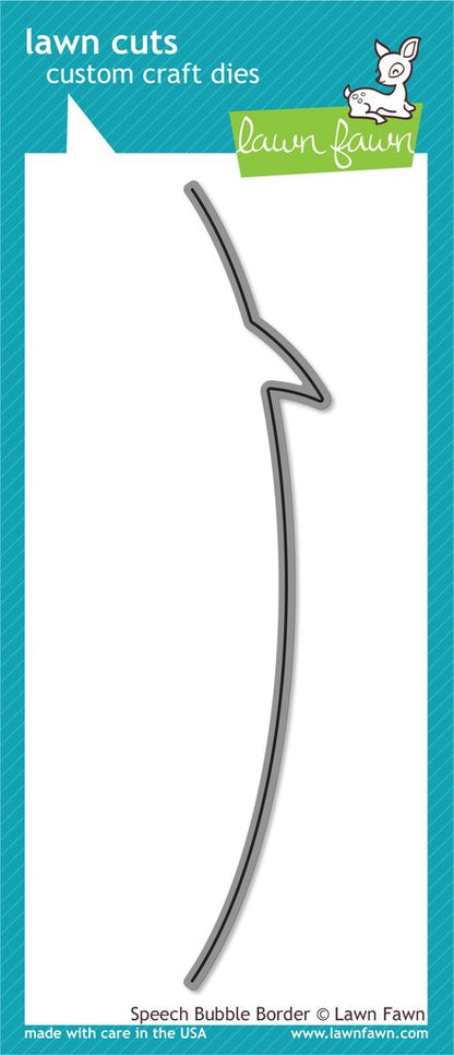 Lawn Fawn - Speech Bubble Border