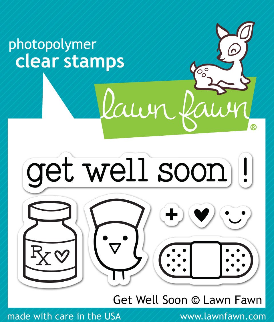 Lawn Fawn - Get Well Soon