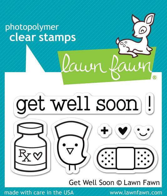 Lawn Fawn - Get Well Soon