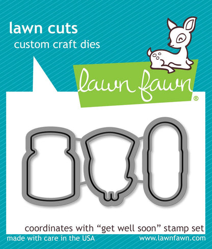 Lawn Fawn - Get Well Soon - Lawn Cuts