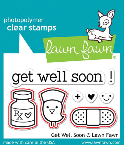 Lawn Fawn - Get Well Soon - Lawn Cuts