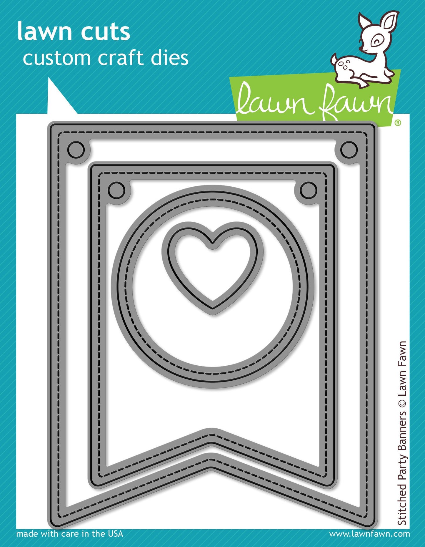 Lawn Fawn - Stitched Party Banners
