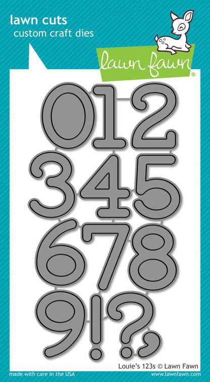 Lawn Fawn - Louie's 123s