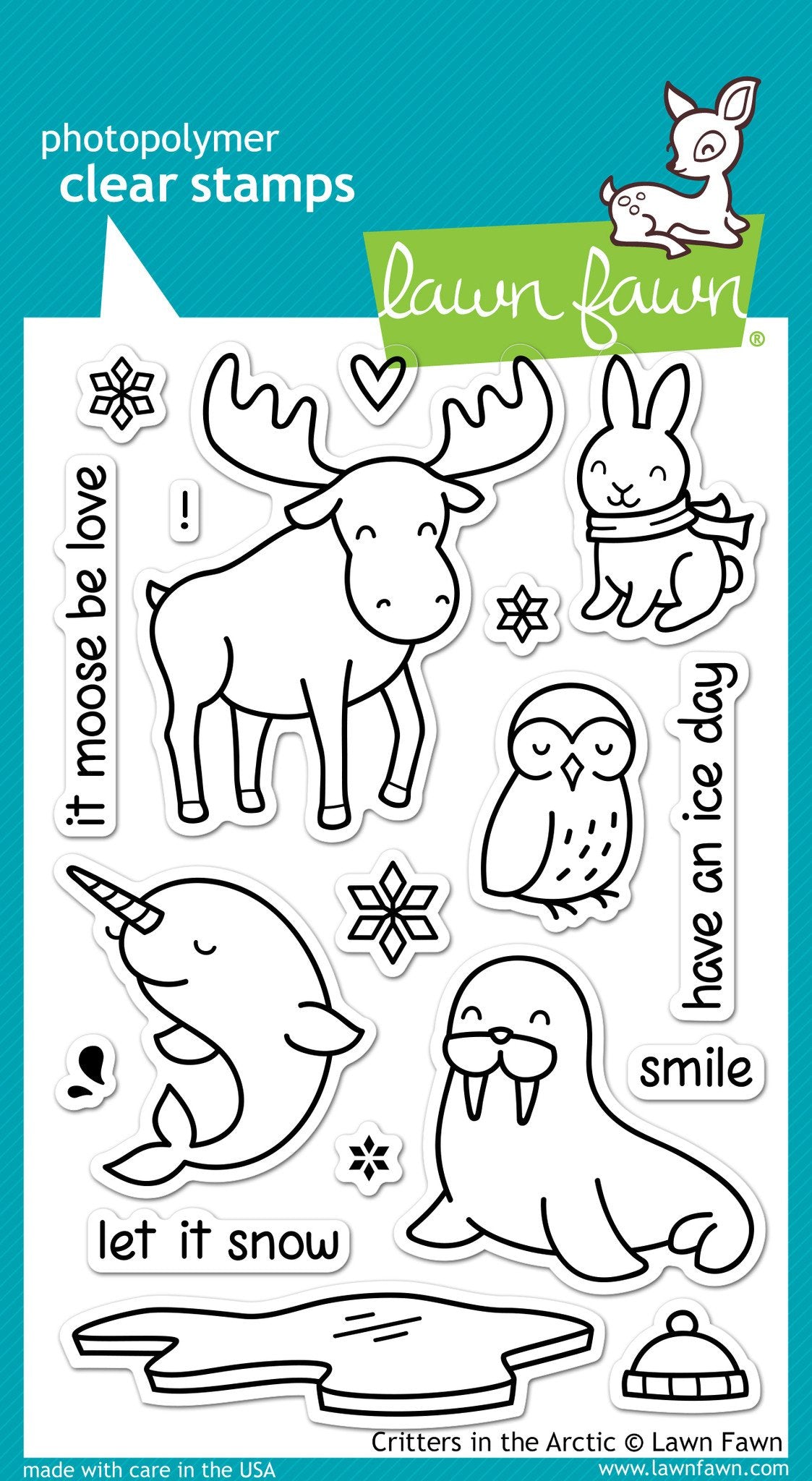 Lawn Fawn - Critters In The Arctic