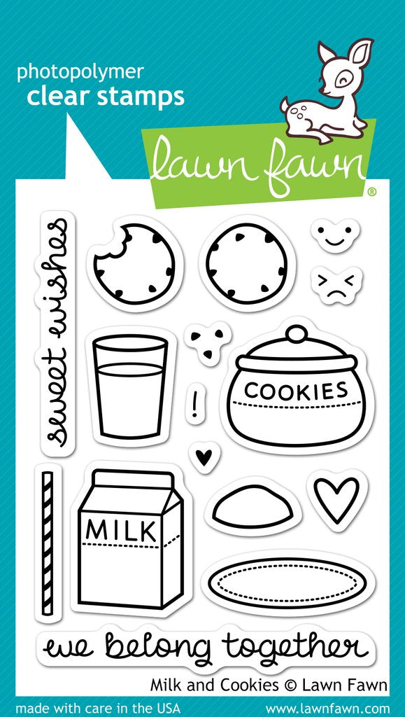 Lawn Fawn - Milk and Cookies