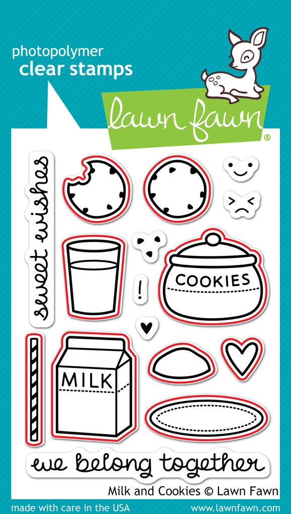 Lawn Fawn - Milk and Cookies