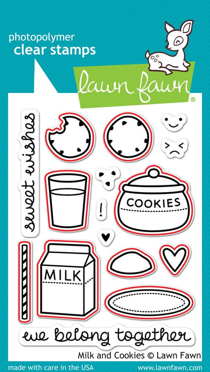 Lawn Fawn - Milk and Cookies