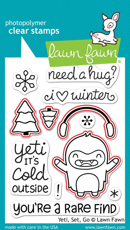 Lawn Fawn - Yeti, Set, Go Lawn Cuts